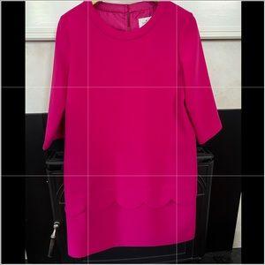 Kate Spade Pink 3/4 Sleeve/Short Sleeve Dress